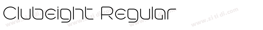 Clubeight Regular字体转换 Clubeight Regular字体转换
